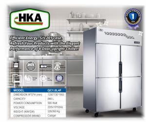 -Upright Chiller 4 Pintu Merek HKA.jpg